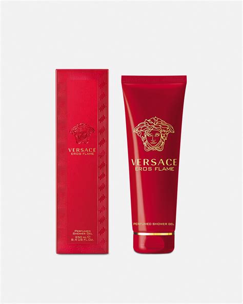 best body wash to use with versace eros|Versace Eros flame shower gel.